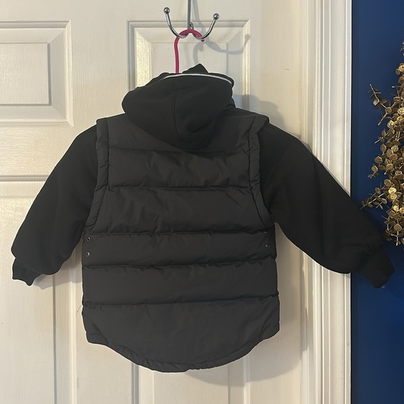 Unisex J. Whistler 1973 Engineering Freedom Black Cold Weather Jacket Size 3T - Picture 5 of 9